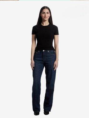 Levi's® Premium Baggy Dad Jeans, Dark Wash, NWOT, Women’s Size 28/30